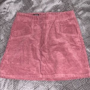 Pink Corduroy skirt size 8